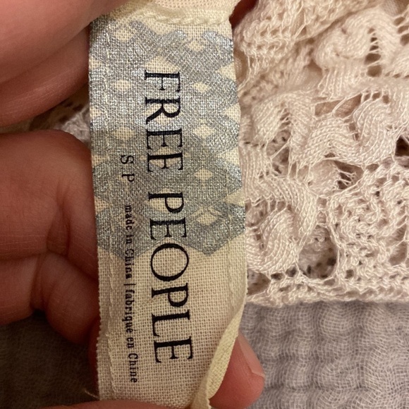 Free People Body icon beautiful cream mini dress . Size S - Picture 2 of 13